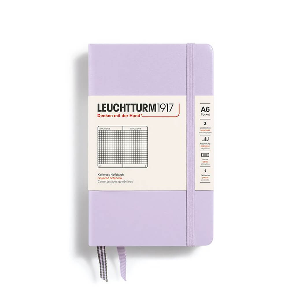 Leuchtturm Hardcover A6 Pocket 187 Numbered Page Notebook